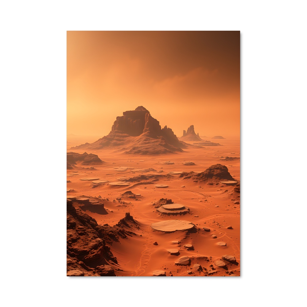 Poster magnifiques paysages de planète